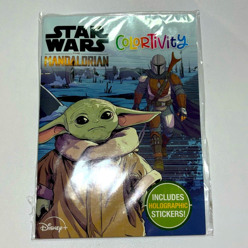Star Wars Mandalorian Colortivity with stickers